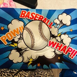 Gaming mat baseball